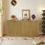 modern wavy sideboard, curved contour design storage cabinet-1734302391-1734302386