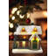 Cabane de Noël avec lumières - Collection Christmas Village par F07-N6-1B