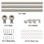 Altadena Adjustable Single Curtain Pole-487488781-487488881