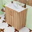 Ensemble de meuble-lavabo avec lavabo et tiroir