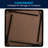 Foldable Card Table with Vinyl Table Top - Portable Game Table