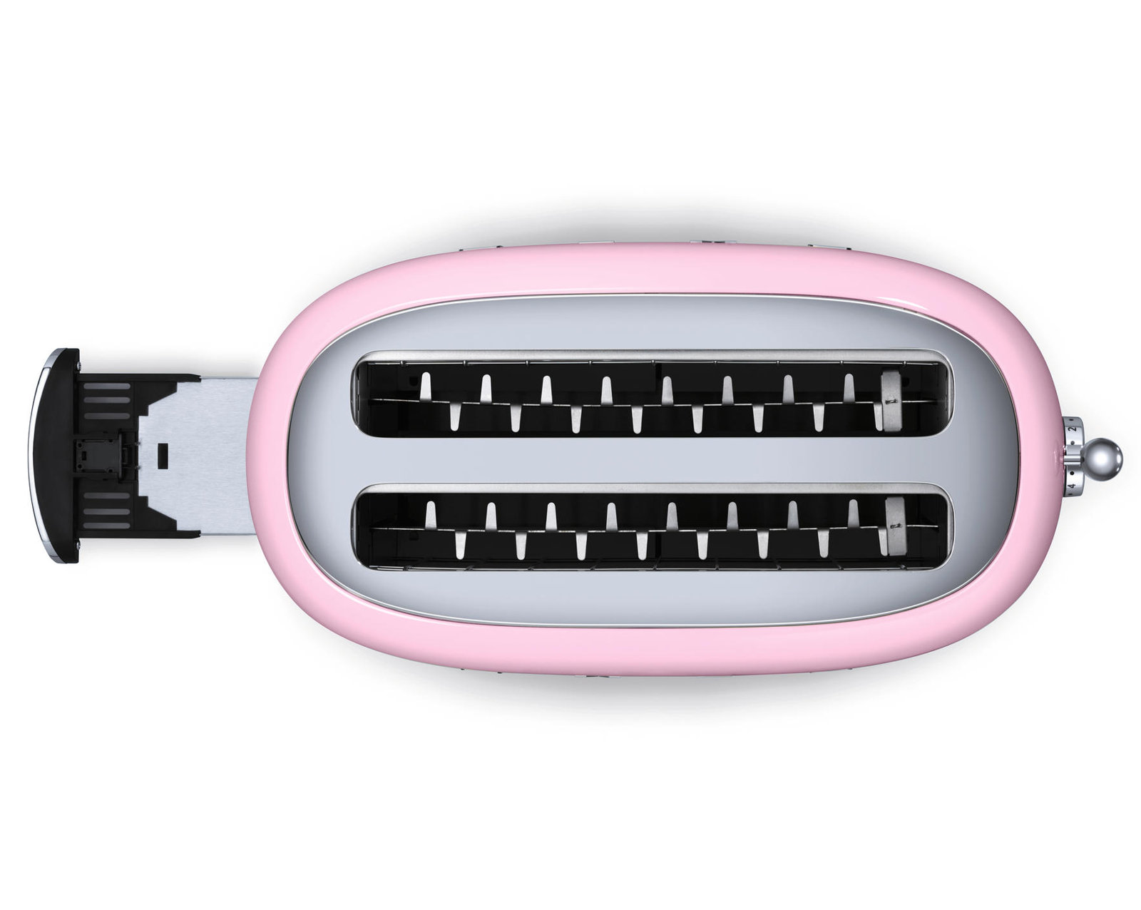 SMEG 50s Style 4-Slice Toaster, Pink