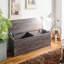 Banc de rangement Dean en gris rustique