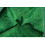 Tapis vert vibrant de style rétro 5 x 7 avec des motifs complexes