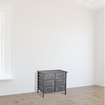 Commode décorative 6 tiroirs