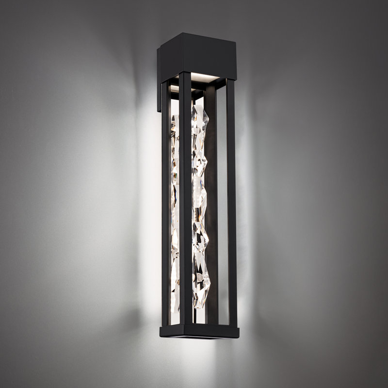 Polar LED Outdoor Flush Mount, 22" H x 4.63" W x 4.25" D, 30 W