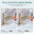 Pull Out Single Hole Bathroom Sink Faucet With Metal Pop Up Drain-107307756