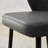 Leather Dining Chair Modern Kitchen & Makeup Chair, Side Chair With Stell Legs, Ergonomic Backrest-774896480-789646656