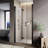 35.5'' - 37'' W x 72'' H Bi-Fold Semi-Frameless Shower Door with Clear Tempered Glass