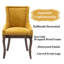 Linen Upholstered Parsons Dining Chair (Set Of 2)-1760367853