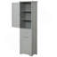 Grande armoire de rangement pour salle de bain, armoire de rangement autoportante