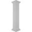 Poteau de poteau simple avec capitonnage et base (ensemble d'installation inclus)-89194847