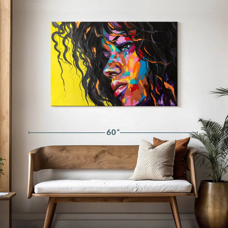 Huile pour cheveux bouclés Leisha, H 30 po x l 45 po