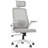Ergonomic Office Chair, High Back Desk Chair with Flip-up Armrest, Rotatable Headrest, Tilt Function, Adjustable Lumbar Support, Swivel Wheels, Mesh Computer Chair for Home Study, Black-821219520-821219522