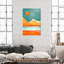 A View to the Mountains - Reproduction d'art sur toile-868537972-868537977