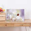 Gentle Ladybug Bloom Delicate Ladybug Flower Nature Wall Art Print - Print-647543382