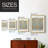 Vintage Abstract Print XI Framed Print - Solid Wood-1926712852-1926712844