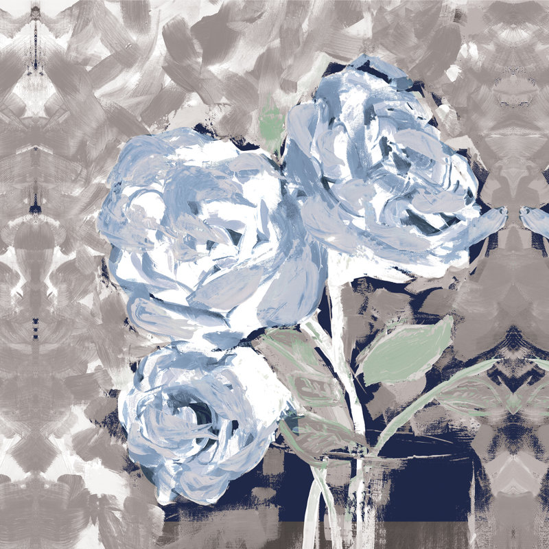 Reproduction d'art sur toile tendue, H 12 po x l 12 po