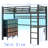Loft Bed Twin Size With Desk, 8 Storage Drawers,charging Station, High Quality Metal Loft Bed With Led Lights,space-saving Design With Build In Safety Ladder
