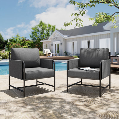Fauteuil pour canapé en métal Patio Furniture