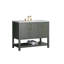 Ensemble de meuble-lavabo simple 42 po Vicini-908146827