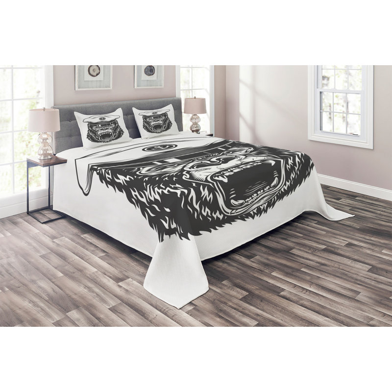 Coastal Polyester Coverlet