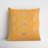 Jaipur Living Nufisa Handmade Yellow And White Pillow (22")-953281356