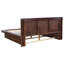 Tokyo Wood Eastern King LED Panel Bed