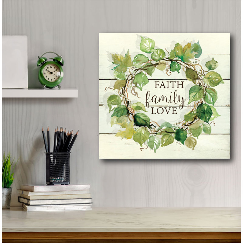 Home Sweet Home Gallery Wrapped Canvas, 12" H x 12" W x 1.5" D