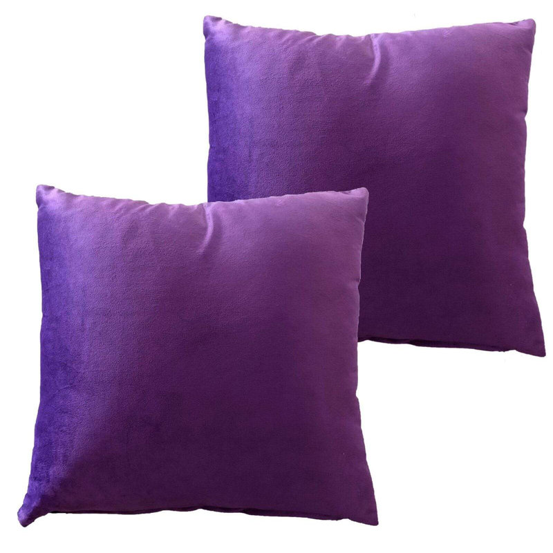 Matte Cushion Cover, Purple