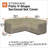 Ayvin Water-Resistant V-Shaped Sectional Lounge Set Cover-1880945874-2010685892
