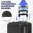 Luggage,with front opening,TSA approved lock,hardshell suitcase