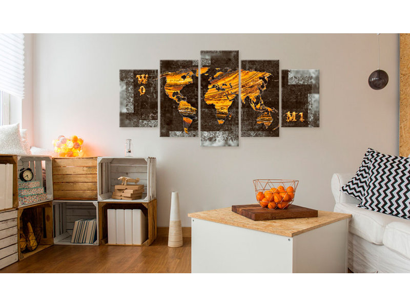 No Frame Print on Canvas, 100 cm H x 50 cm W