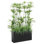 Faux Foliage Grass in Metal Planter