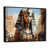 Black Floater Framed