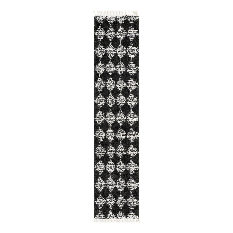 Rodney Geometric Indoor Rug, Runner 2'7" x 12'
