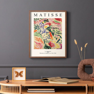 Matisse CC III, reproduction encadrée - bois massif