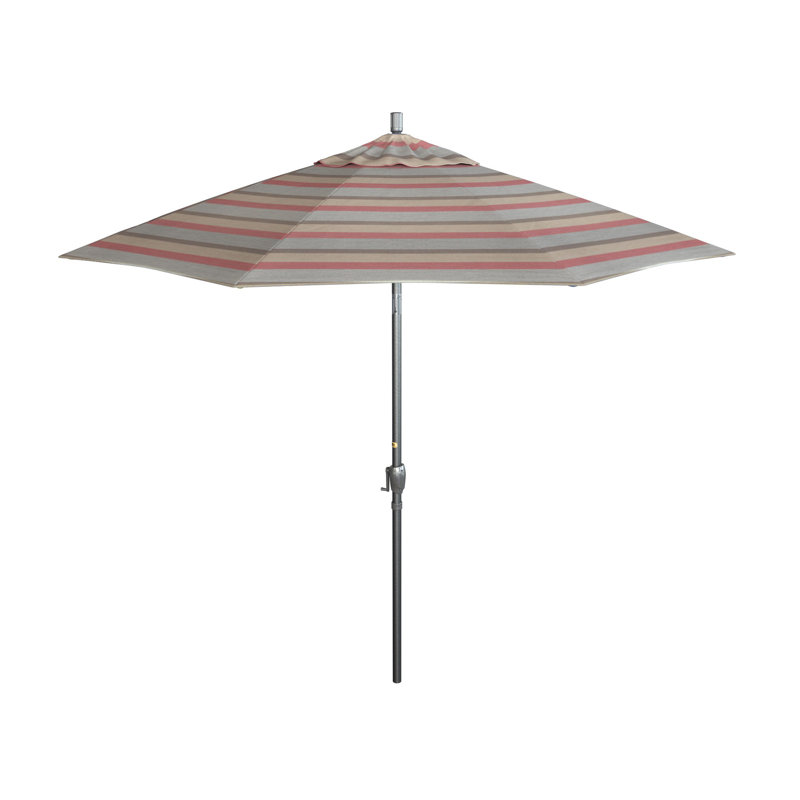 Parasol de marché de 7,5 pi Lillie-Mai, Sunbrella® rosé Gateway