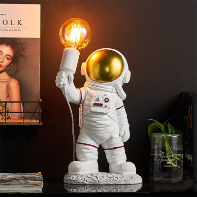 Olof Resin Novelty Lamp