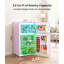 BANGSON Top Freezer Freestanding Mini Fridge
