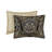 King Comforter Of 4 Items - 1 Comforter, 2 Shams, , Design, Hidden Zipper, Chenille Front, Solid Back Pattern, Face, Backing