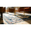 Antique Chinese - Baotou Chinese Allover Geometric Knotted Rug