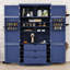 Grand garde-manger moderne avec prises de courant, tablettes réglables, supports à vin et rangement spacieux-1506141775