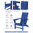 Adirondack Chair with Cup Holder-1614822283