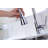 Pull Down Single Handle  Kitchen sink Faucet in Chrome-50629083