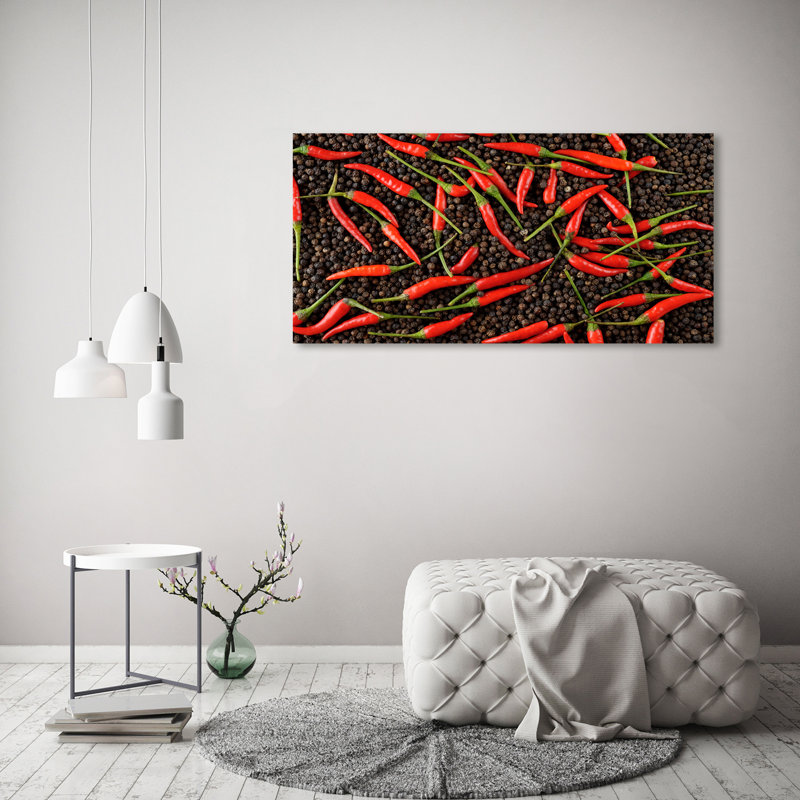 Chilli Peppers - Wrapped Canvas Print