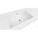 MEBO 84'' White Reinforced Acrylic Rectangular Bathroom Sink with Overflow
