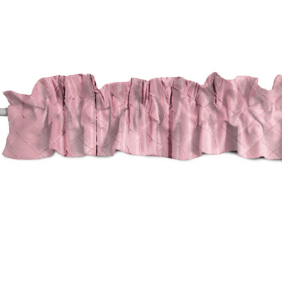 Cantonnière sur mesure Pintuck