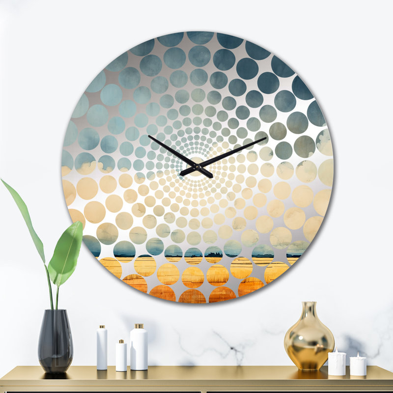 Sebrite - Horloge murale tempêtes, Très grand