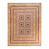 Classic One-of-a-Kind 9' 1" X 11' 6" Hand Knotted Area Rug